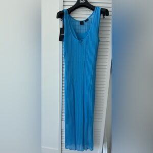 Pinko Women's Dune Transparent Crepe Dress Cocktail size M